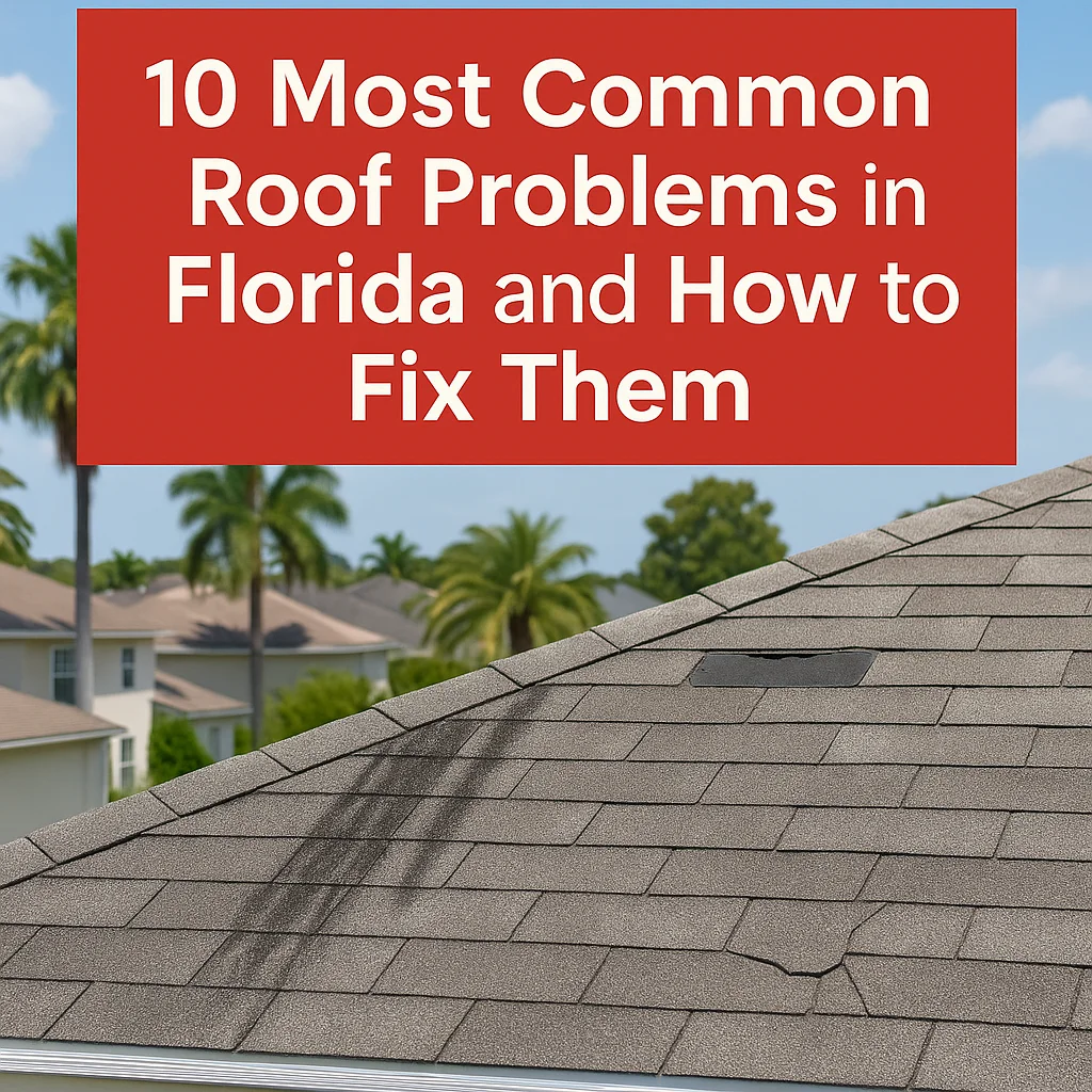10 Most Common Roof Problems in Florida and How to Fix Them